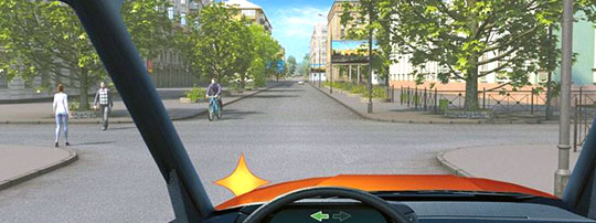 Билет 6, вопрос 14, Кому Вы обязаны уступить дорогу при повороте налево?